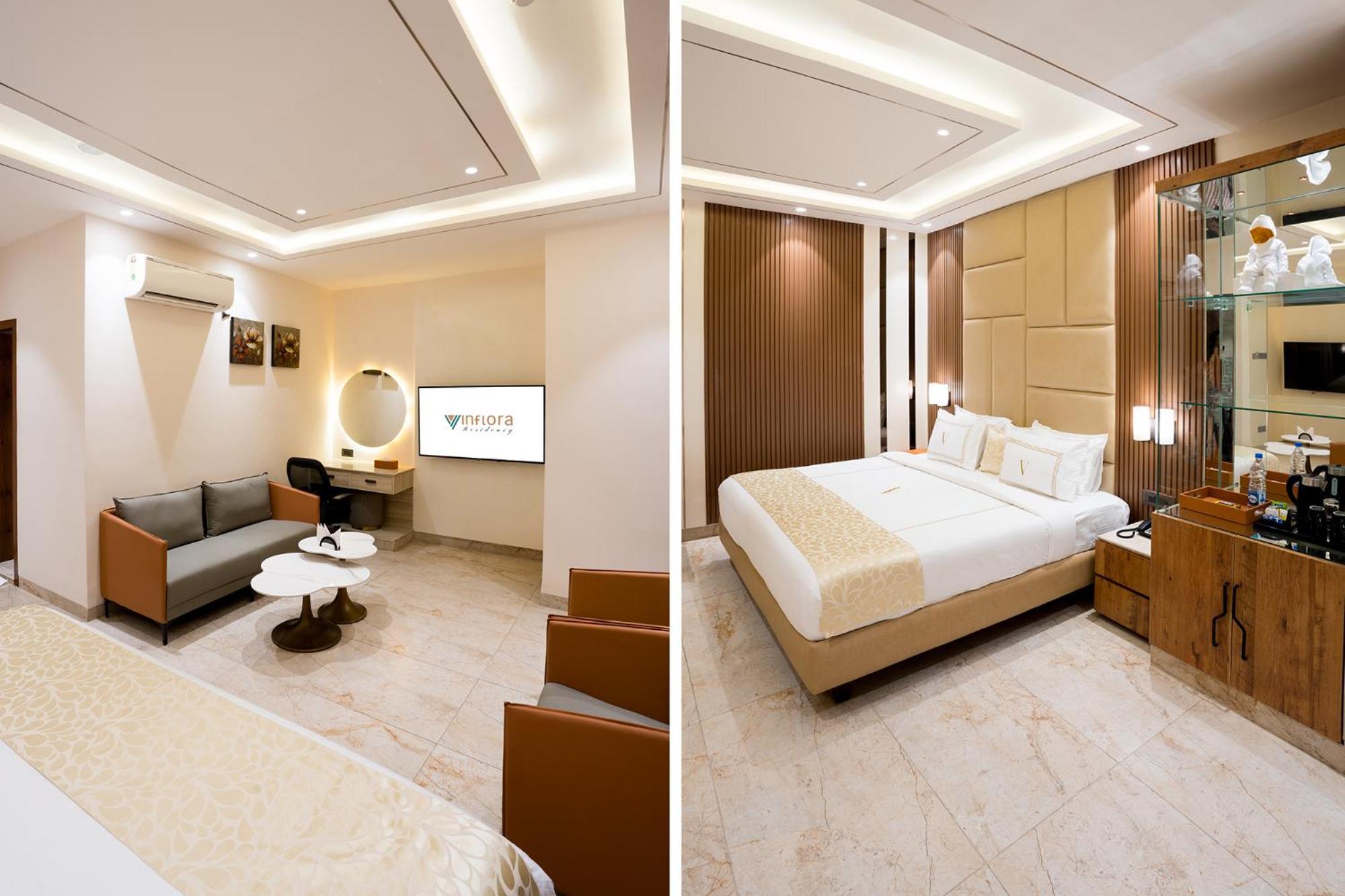 Отель Oriva Vinflora Residency - Nr Lv Prasad Hospital, Banjara Hills Хайдарабад Экстерьер фото